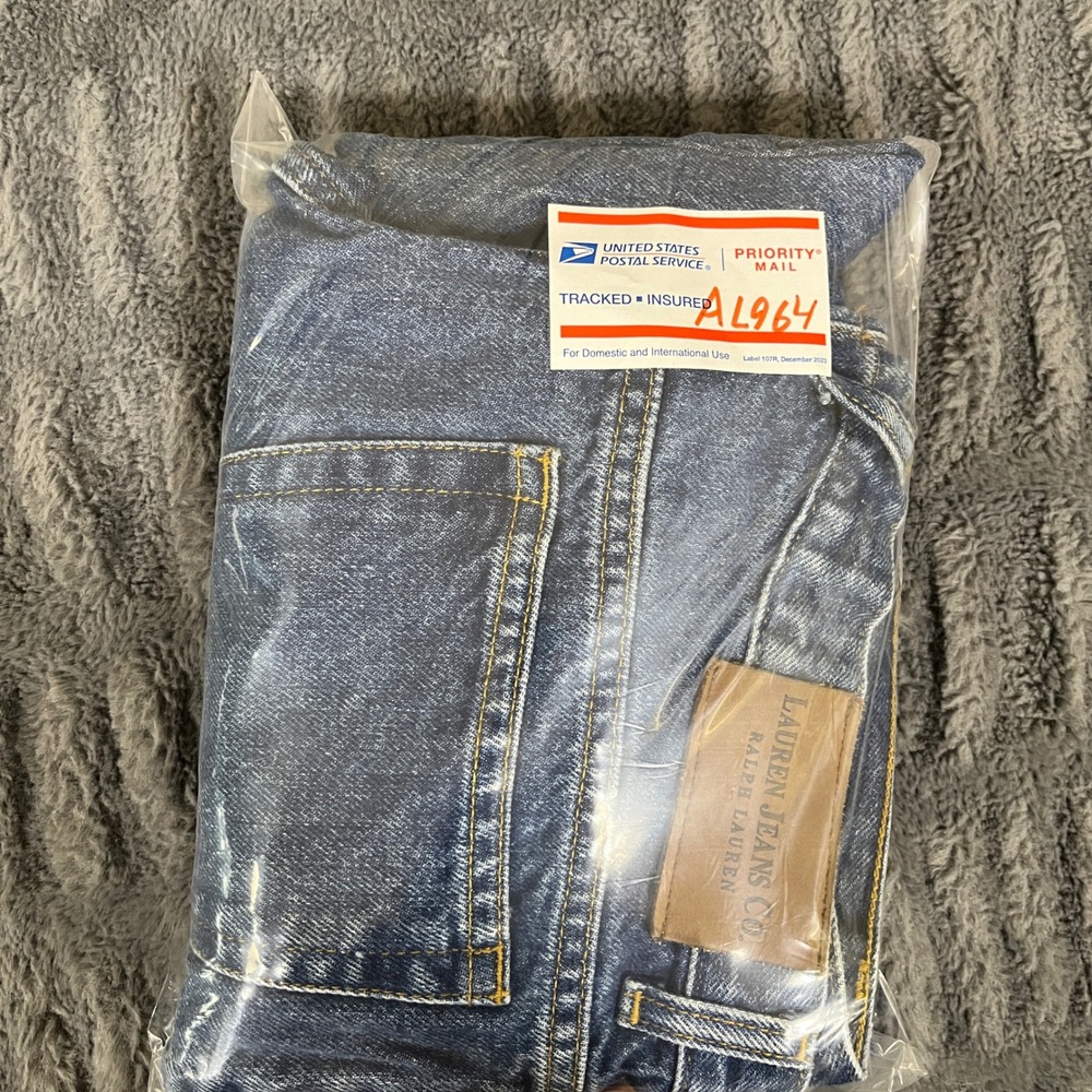 Lauren Jeans Co Ralph Lauren Womens Size 12 Medium Wash Bootcut Denim Jeans - Picture 8 of 8